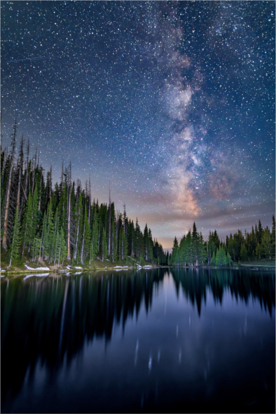 Main image Rocky Mountain National Park Milky Way Reflection